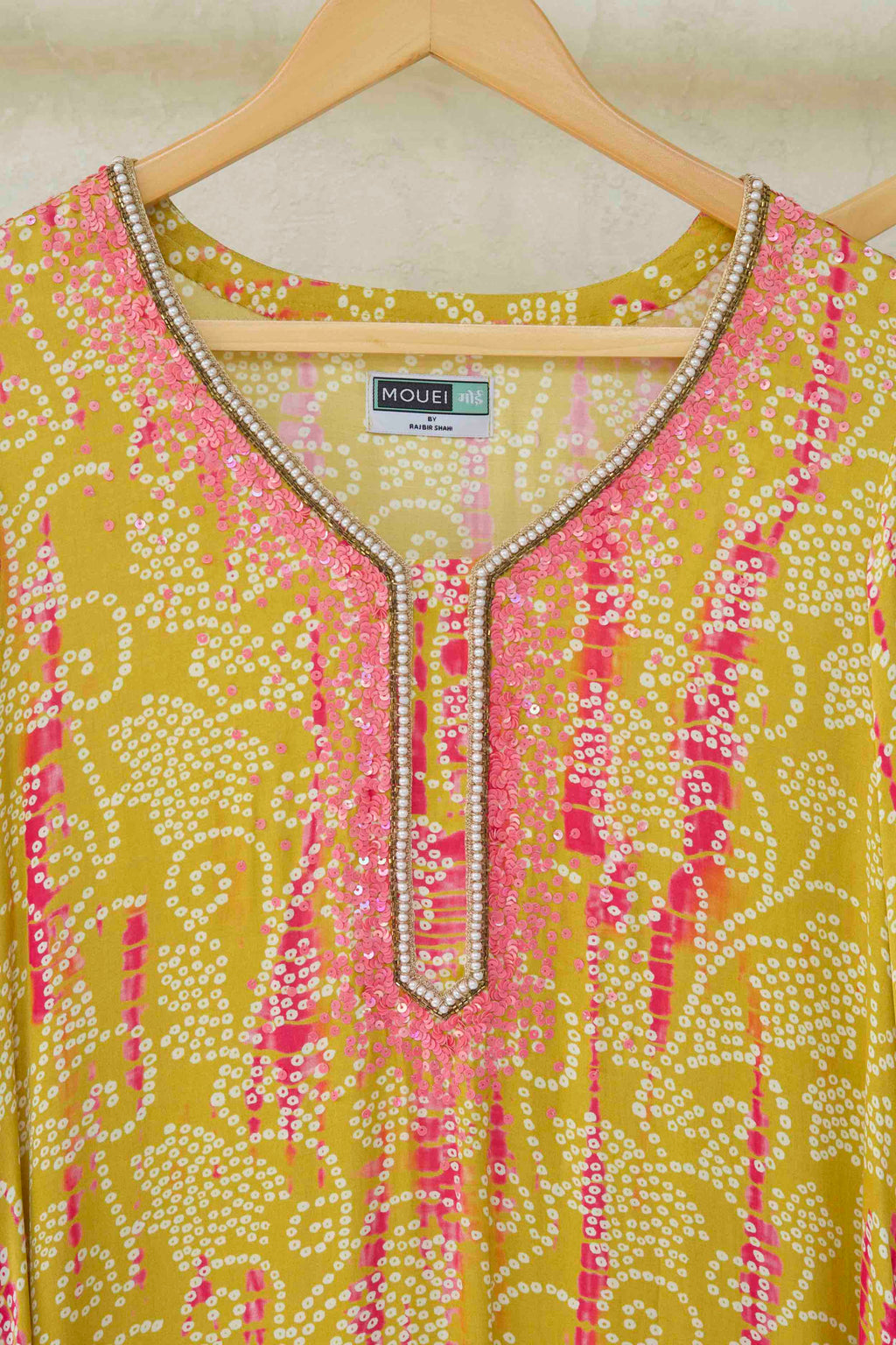 Saffron Bloom Kurta Set