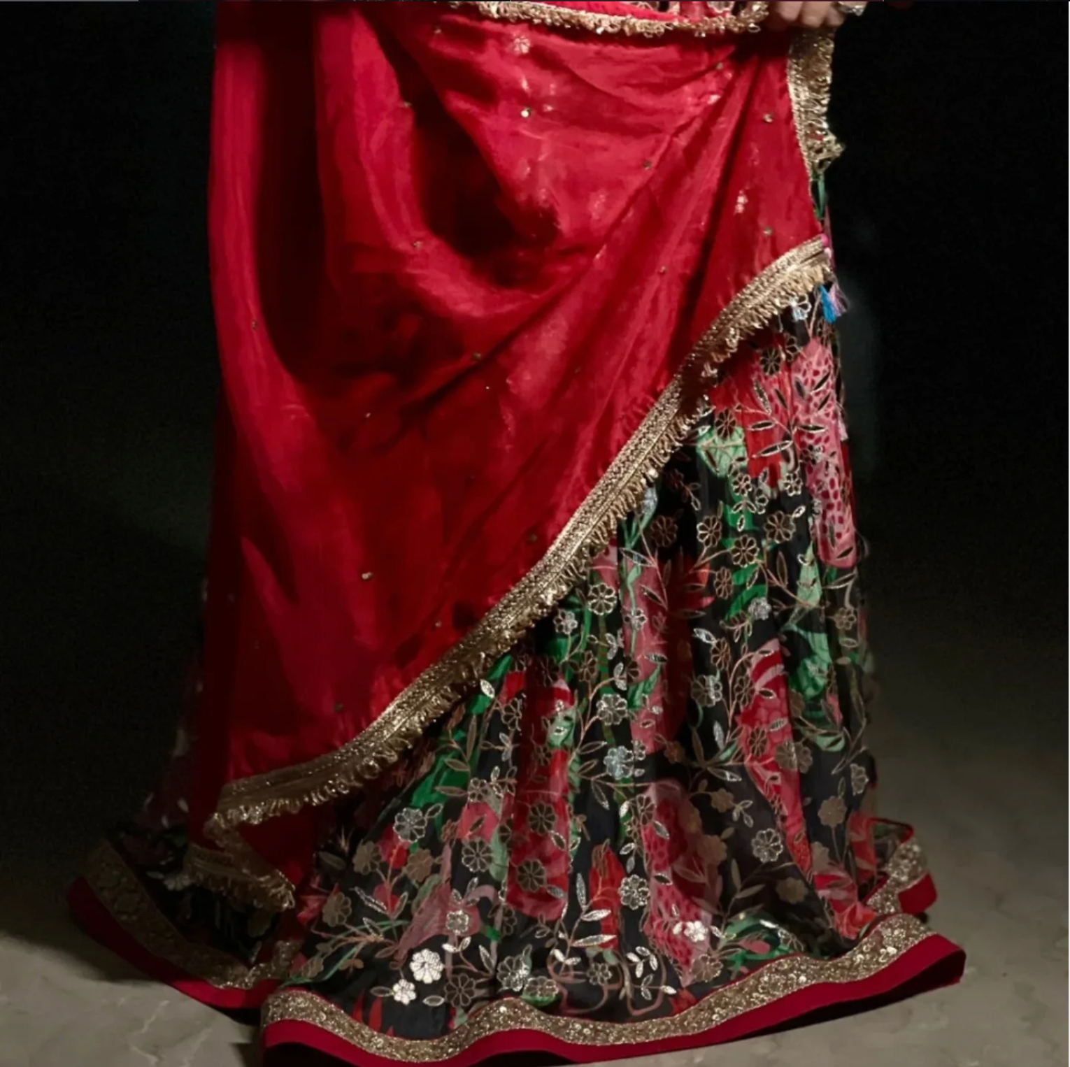 Laal Gulnaar Lehenga