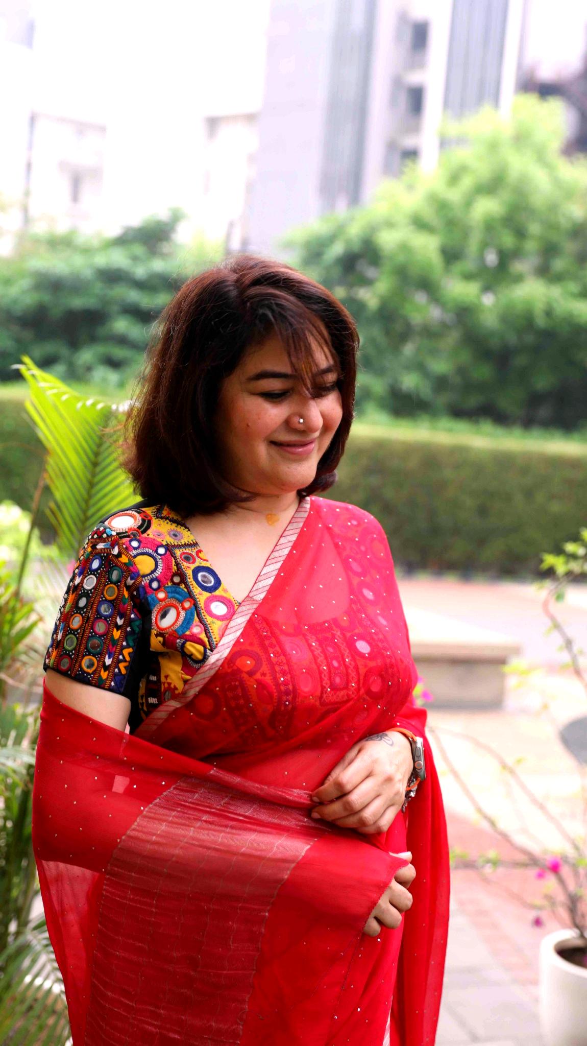 Patchwork Kutch Blouse
